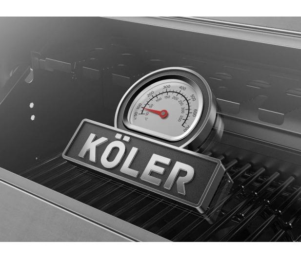 KOLER KRONE S3 TITAN - SREBRNY - 1532907 - zdjęcie 15